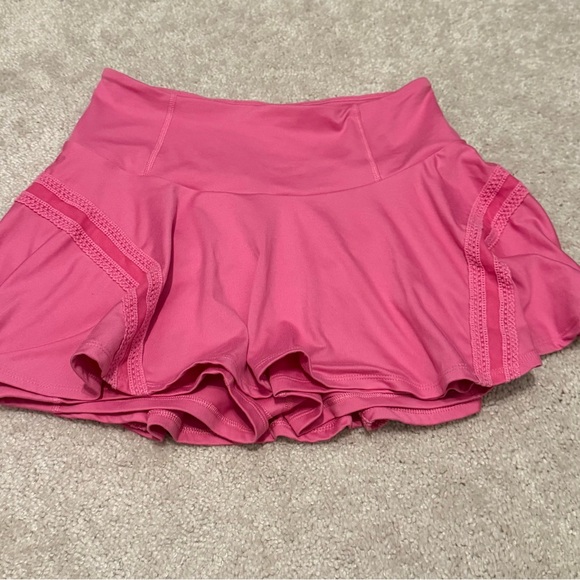 Free People Pink Skort- cross listed on Mercari and Curtsy! - Picture 1 of 3
